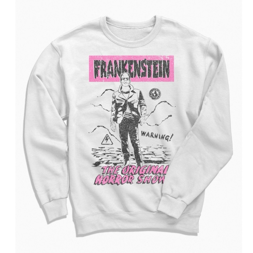 Urban Outfitters Frankenstein Crew Neck Sweatshirt